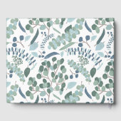 Bruiloft Eucalyptus Gastenboek (Achterkant)