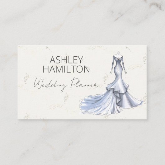Bruiloft Evenement Planner Visitekaartje (Voorkant)