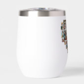 Bruiloft Familie Jubileum Hart Foto Collage (Voorkant)