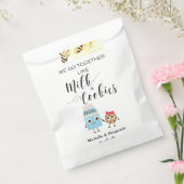 Bruiloft Favor Bag - We gaan samen Cookies & Milk Bedankzakje (Gezegeld)