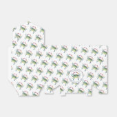 Bruiloft Favor Dozen Waterverf Strand Bedankdoosjes (Uitgevouwen)