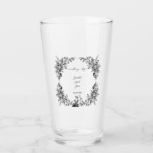 Bruiloft Favor Glas Romantisch