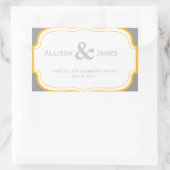 bruiloft Favor Label Sticker (Tas)