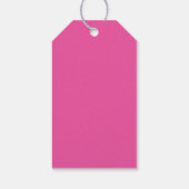 Bruiloft Favor Labels Waterverf Bloemen Cadeaulabel (Achterkant)