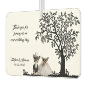 Bruiloft Favor  Luchtverfrisser (Links)