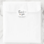 Bruiloft Favor Sticker Receptie Gunsten voor gaste (Tas)