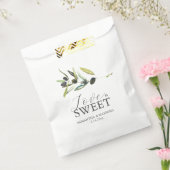 Bruiloft Favor Tassen Liefde Is Zoet Olijf Bedankzakje (Gezegeld)