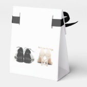 Bruiloft Favor Tassen voor gasten Goodies Bedankdoosjes (Achterkant)