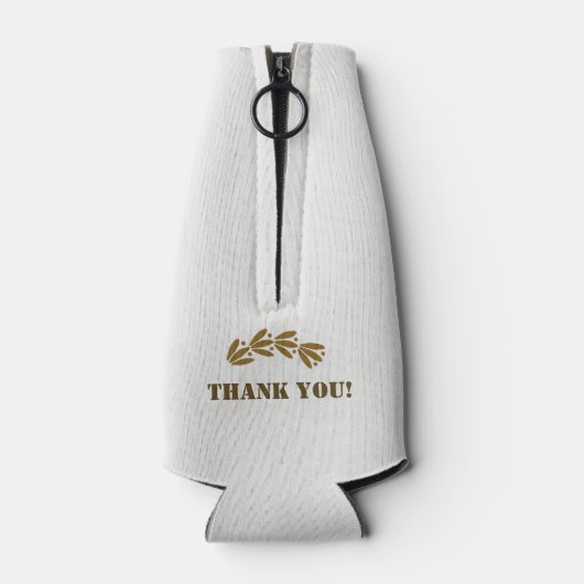 Bruiloft Favoriet Persoonlijk Gebrouwen Bier 5 Flesjeskoeler (Achterkant)