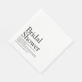 Bruiloft Feest Definitie Modern Plezier Servet (Hoek)