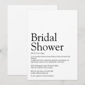 Bruiloft Feest Definitie Zwart En Wit Kaart (Voorkant / Achterkant)