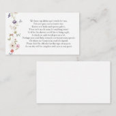 Bruiloft Feest Geld Verzoek Bijgevoegde Kaart (Voorkant / Achterkant)