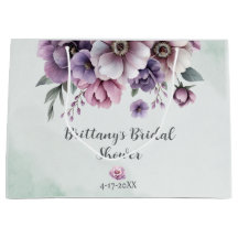 Bruiloft Feest Lavendel & Groene Bloemrijke Cadeau