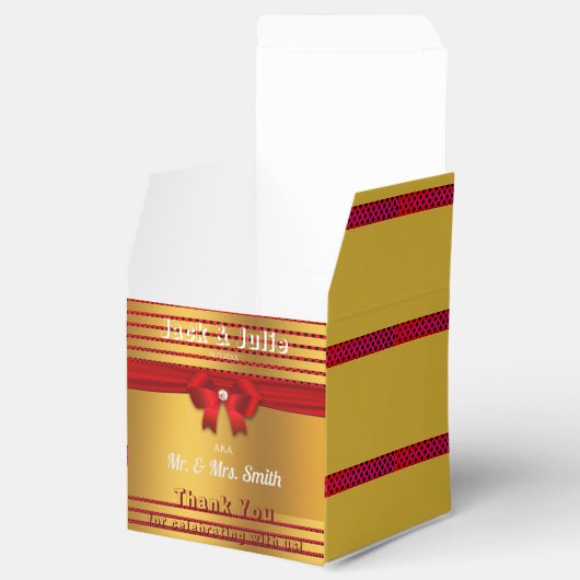 Bruiloft Feest Leuk Bedankdoosjes (Geopend)