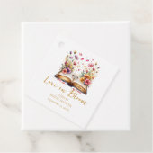 Bruiloft Feest "Love In Bloom" Bedankjes Labels (In situ)