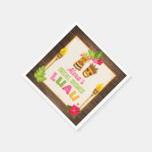 Bruiloft Feest Luau Papieren Servetten (Hoek)