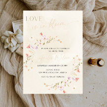 Bruiloft Feest met Love Is in Bloom Thema