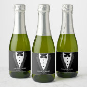 Bruiloft feest mousserende wijn fles sparkling wijnetiket (Flessen)