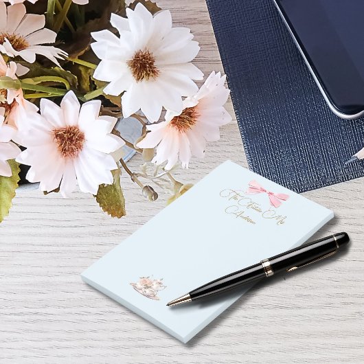 Bruiloft Feest Regency Theepartij Elegant  Post-it® Notes