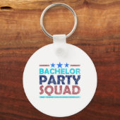 Bruiloft Feest Team Bruid Bruidegom 2  Sleutelhanger (Voorkant)