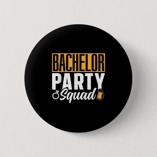 Bruiloft Feest Team Bruid Bruidegom Team _2 Ronde Button 5,7 Cm (Voorkant)