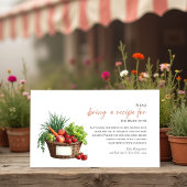 Bruiloft Feestje Recept Verzoek Fresh Off The Mark Informatiekaartje