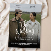 BRUILOFT FILM POSTER MINIMALE ROMANCE FOTO KAART