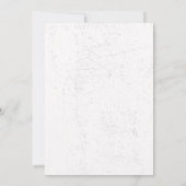 Bruiloft Film Rustic Modern Foto Save the Date Kaart (Achterkant)