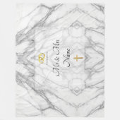 bruiloft fleece deken (Voorkant)