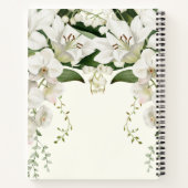 bruiloft florale Lily classics Notitieboek (Achterkant)