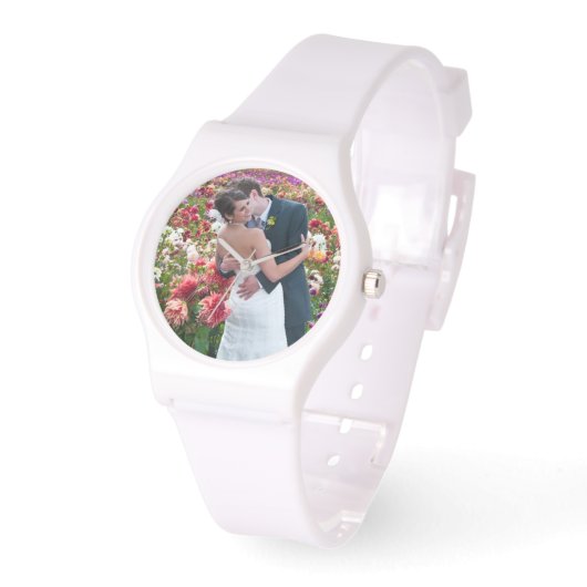 Bruiloft foto horloge (Hoek)