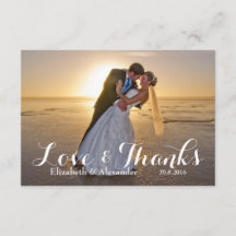 Bruiloft Foto liefde Dank u