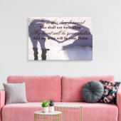 Bruiloft foto lijst canvas afdruk (Insitu (Woonkamer))