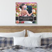 Bruiloft Foto verpakt canvas (Insitu (Slaapkamer))