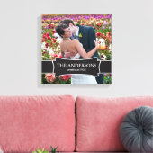 Bruiloft Foto verpakt canvas Afdruk (Insitu (Woonkamer))