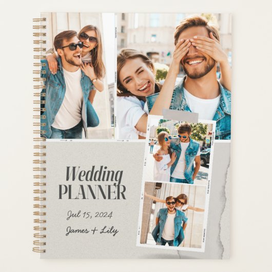 Bruiloft foto's checklist planner (Voorkant)