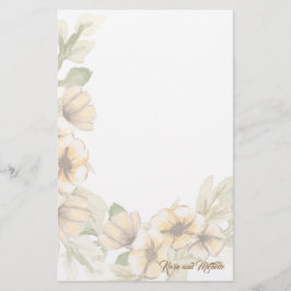 Bruiloft Gast Favor Briefpapier