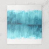 Bruiloft gast plaats kaarten plaatskaartje (Buitenkant ongevouwen)