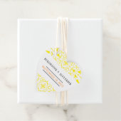 Bruiloft Gast Verandering Kleur Hang On String Bedankjes Labels (In situ)