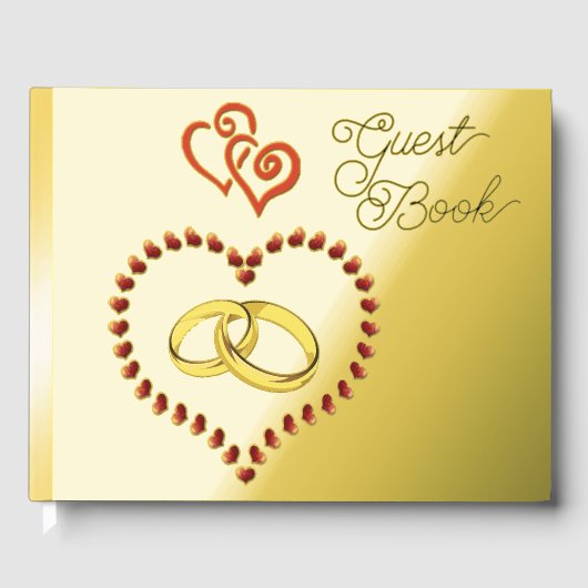 bruiloft gastenboek (Voorkant)