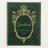 Bruiloft Gastenboek  Boek  Goud Planner (Voorkant)