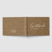 Bruiloft Gastenboek | Gouden Glitter Chic (Volledig)