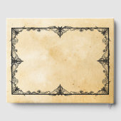 Bruiloft Gastenboek Halloween Gotische Stijl (Achterkant)