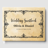 Bruiloft Gastenboek Halloween Gotische Stijl (Voorkant)