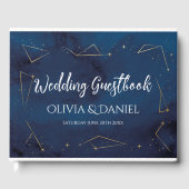 Bruiloft Gastenboek Sterrenteken Marine Constellat (Voorkant)