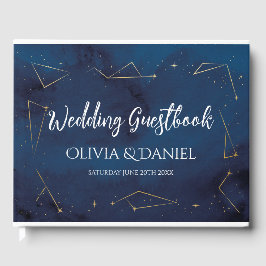 Bruiloft Gastenboek Sterrenteken Marine Constellat