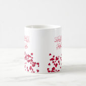 Bruiloft Gefeliciteerd in het Arabisch in rode kle Koffiemok (Center)