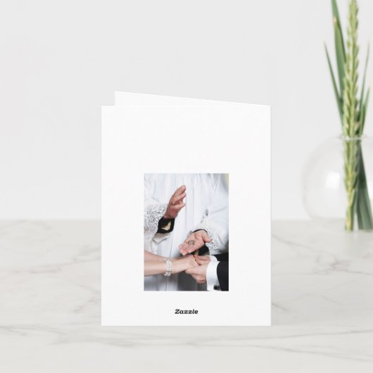 BRUILOFT GEFELICITEERD KAART (Achterkant)