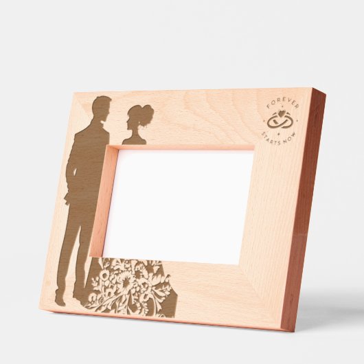 bruiloft gegraveerde lijstjes (Links)