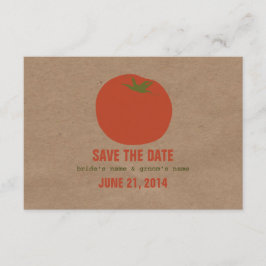 Bruiloft geïnspireerd door Farmers Market RSVP | T Kaart